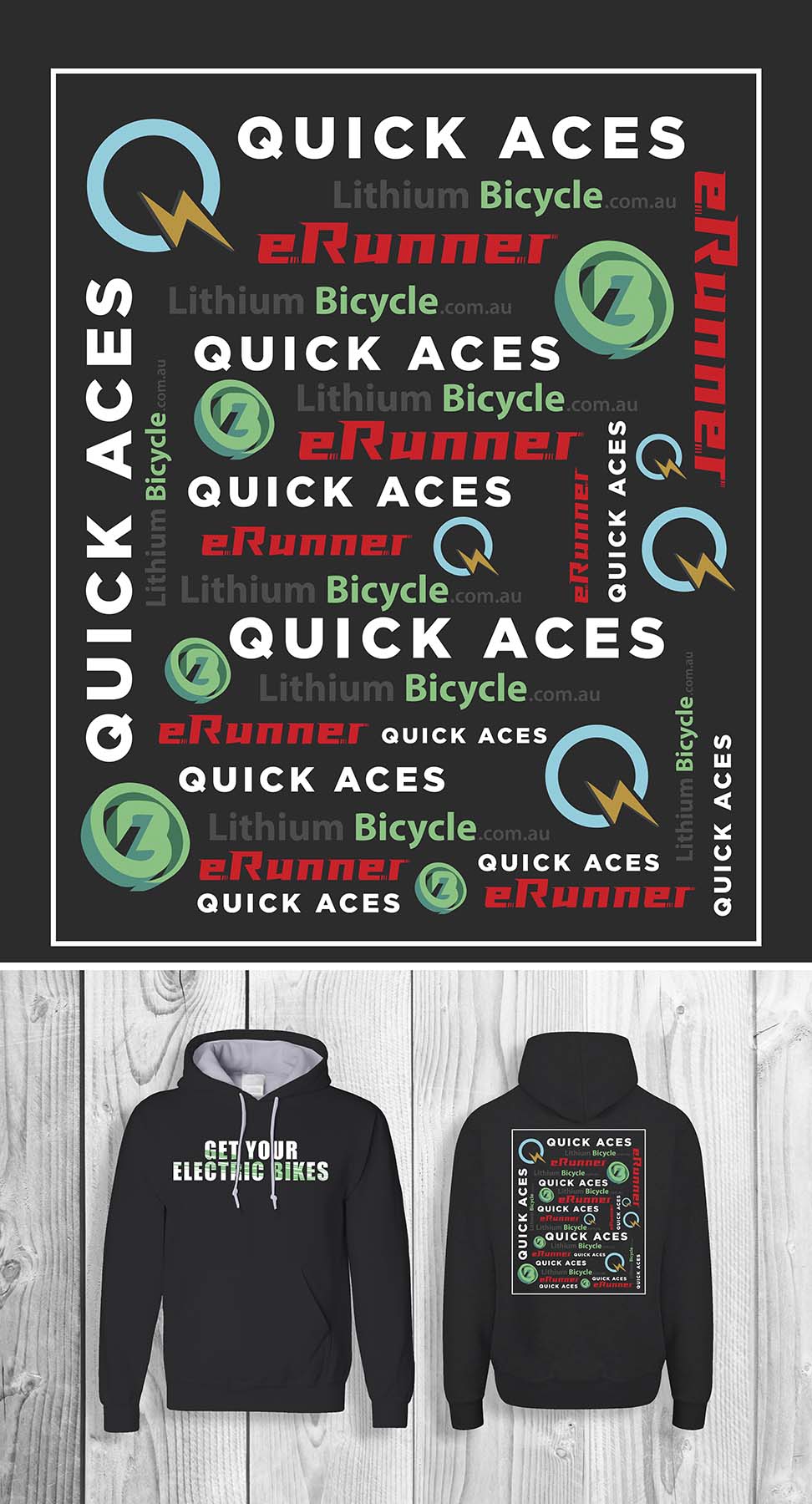 T-shirt Design by Johncina for Quick Aces Drive Pty Ltd | Design: #33154276