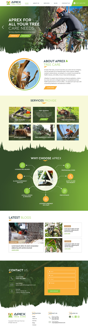 Web Design by Blue Sparrow for this project | Design: #33124286
