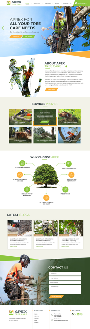 Web Design by Blue Sparrow for this project | Design: #33124287