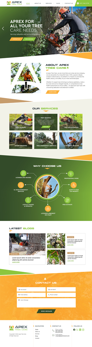 Web Design by Blue Sparrow for this project | Design: #33124288