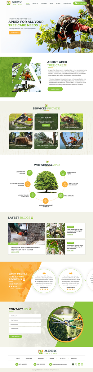 Web Design by Blue Sparrow for this project | Design: #33128892
