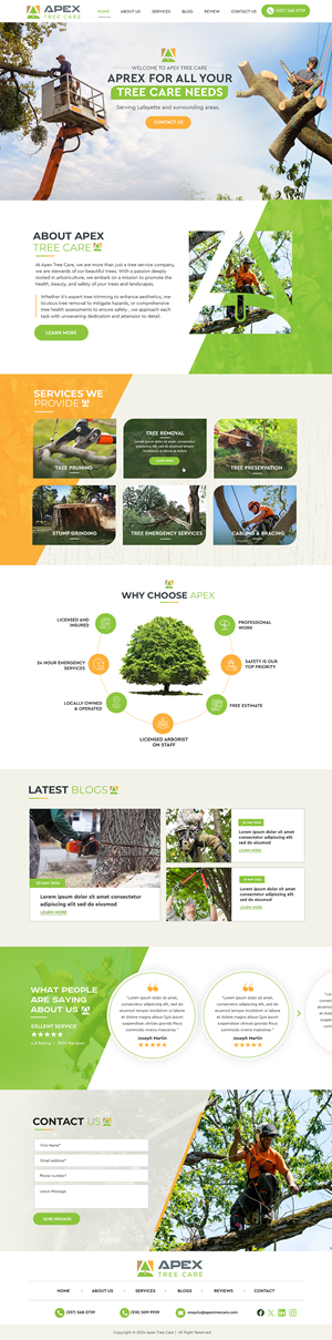 Web Design by Blue Sparrow for this project | Design: #33133570