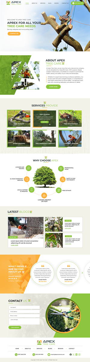 Web Design by Blue Sparrow for this project | Design: #33142669