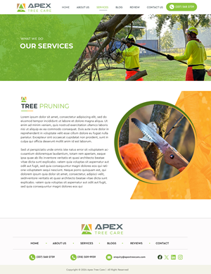 Diseño Web por Blue Sparrow para este proyecto | Diseño: #33172250
