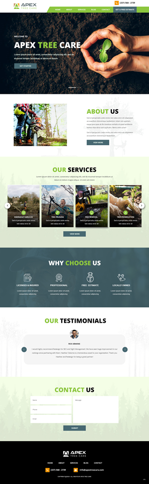Web Design by pb for this project | Design: #33131303