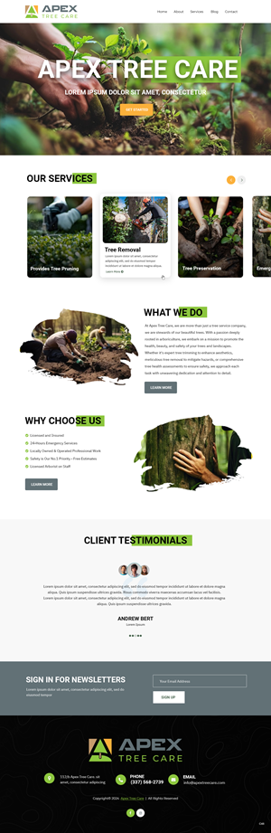 Web Design by pb for this project | Design: #33131305
