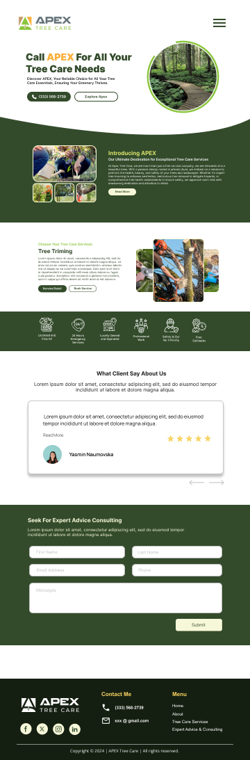 Web Design by Taufik H for this project | Design #33136983