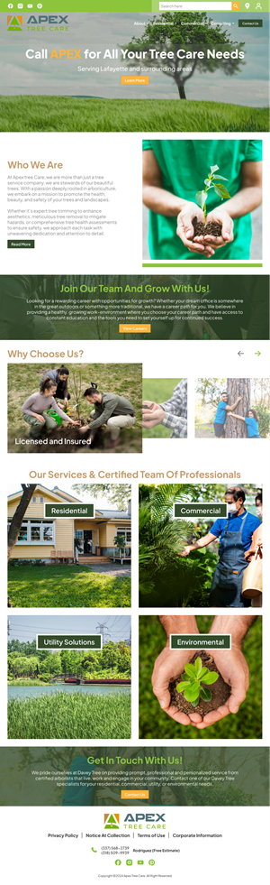 Web Design by Taufik H for this project | Design: #33137059