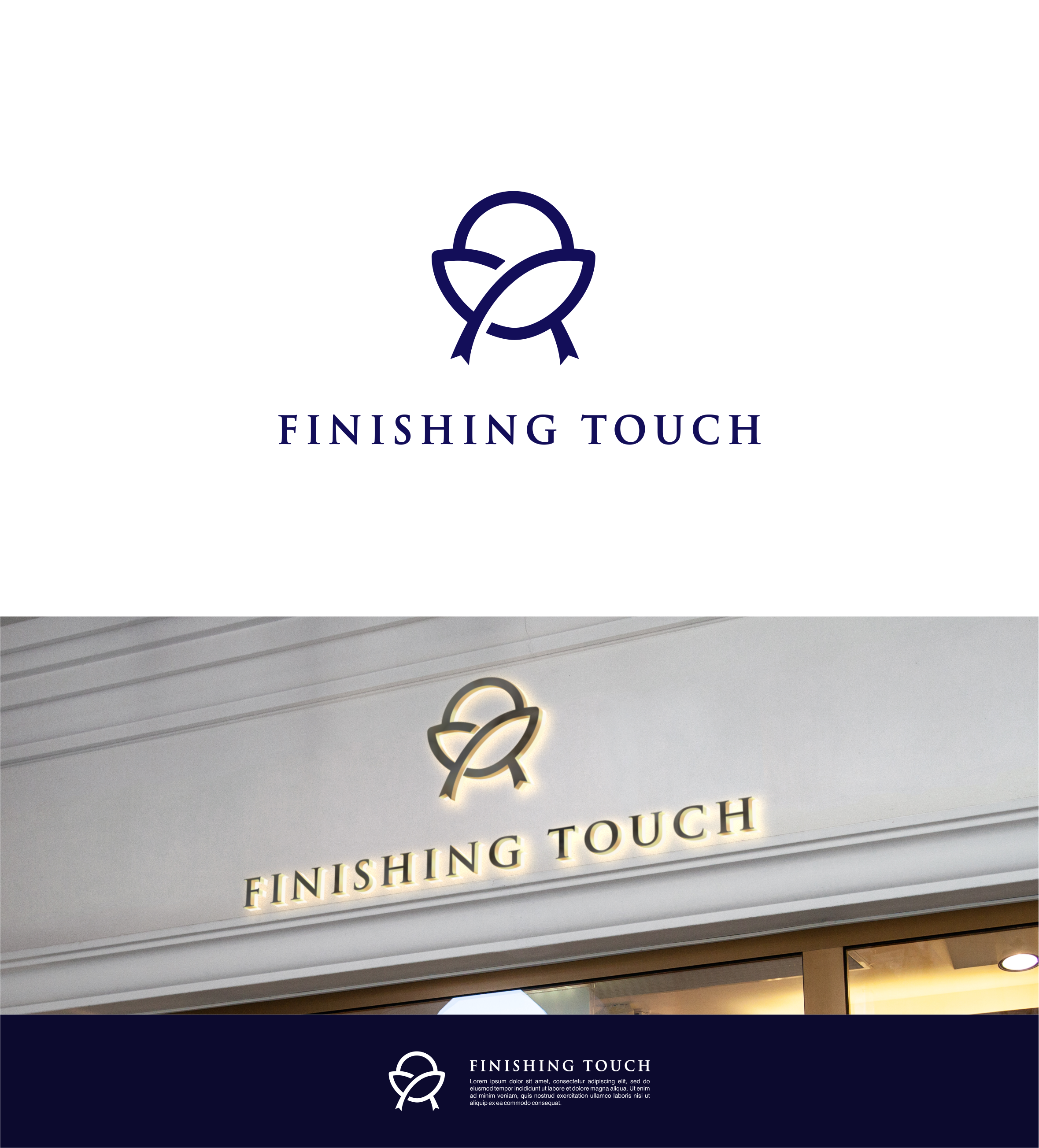 Diseño de Logo por LUTNG. para Finishing Touch.VIP | Diseño #33132791