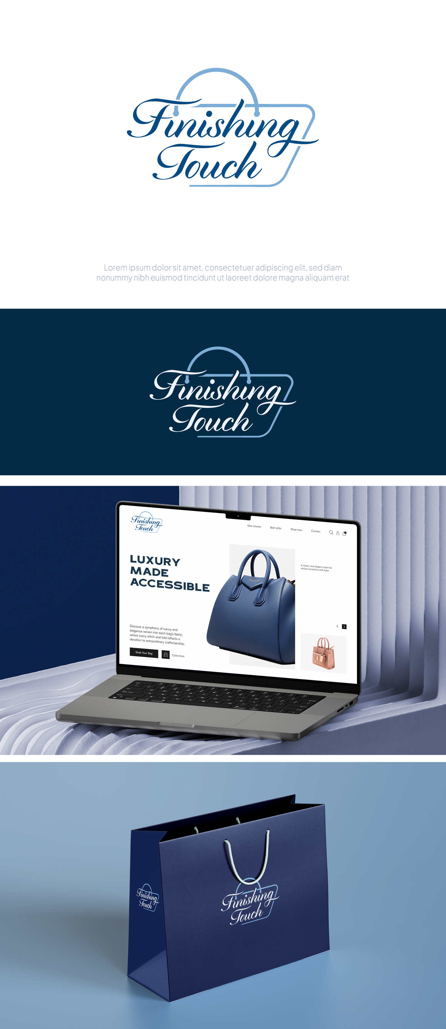 Logo Design by huda.visuals for Finishing Touch.VIP | Design #33135071