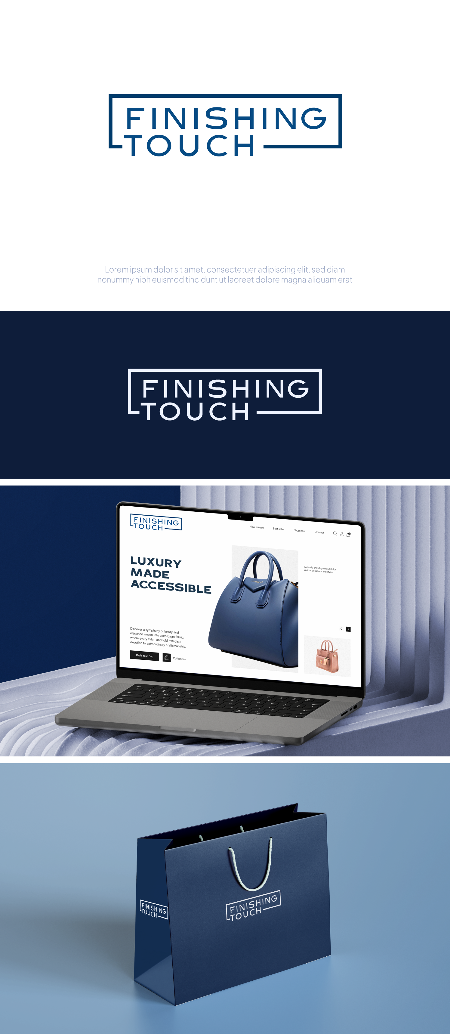 Logo Design by huda.visuals for Finishing Touch.VIP | Design #33135073