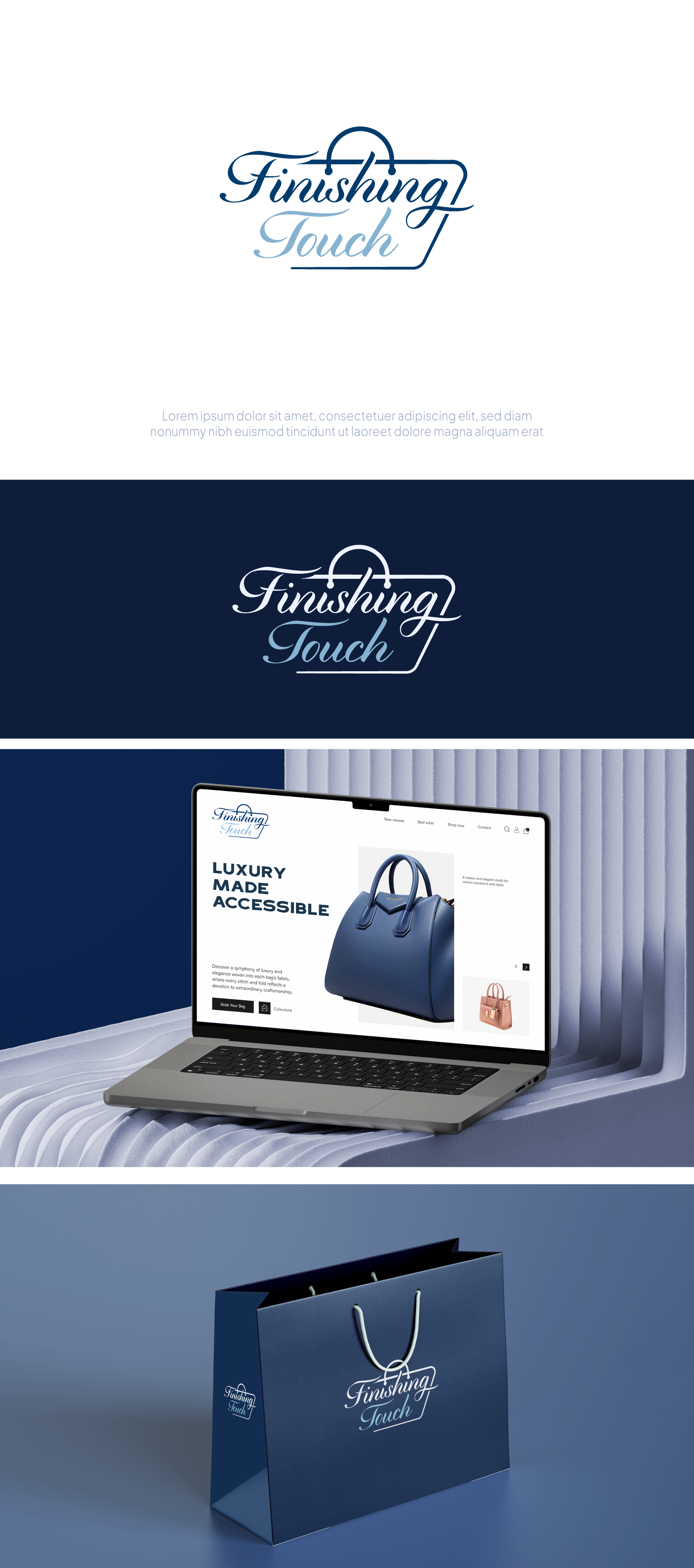 Logo Design by huda.visuals for Finishing Touch.VIP | Design #33135076