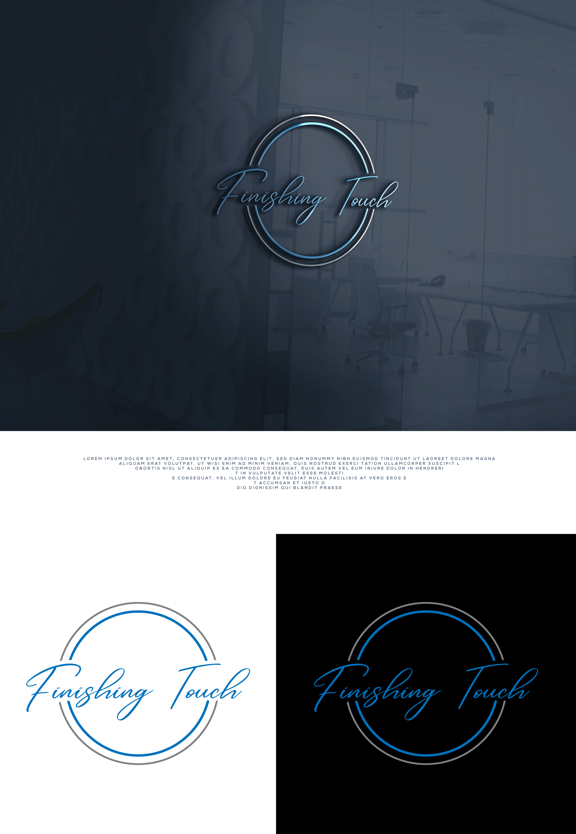 Design de Logo par 100%design pour Finishing Touch.VIP | Design #33120754