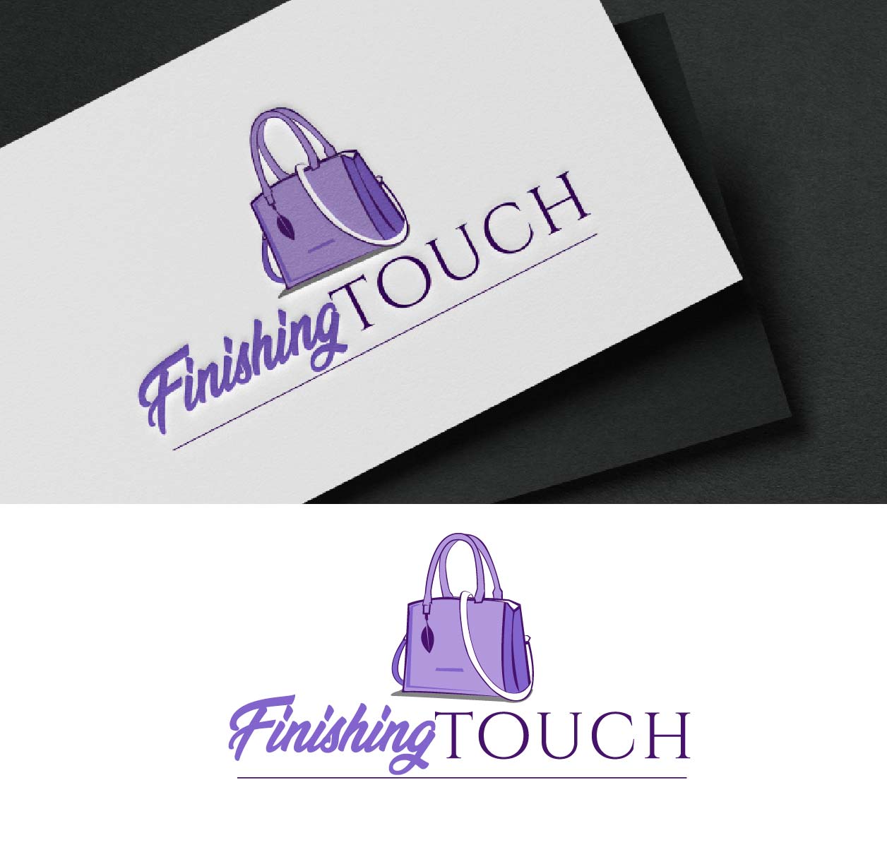 Logo Design by fly  design for Finishing Touch.VIP | Design #33155311