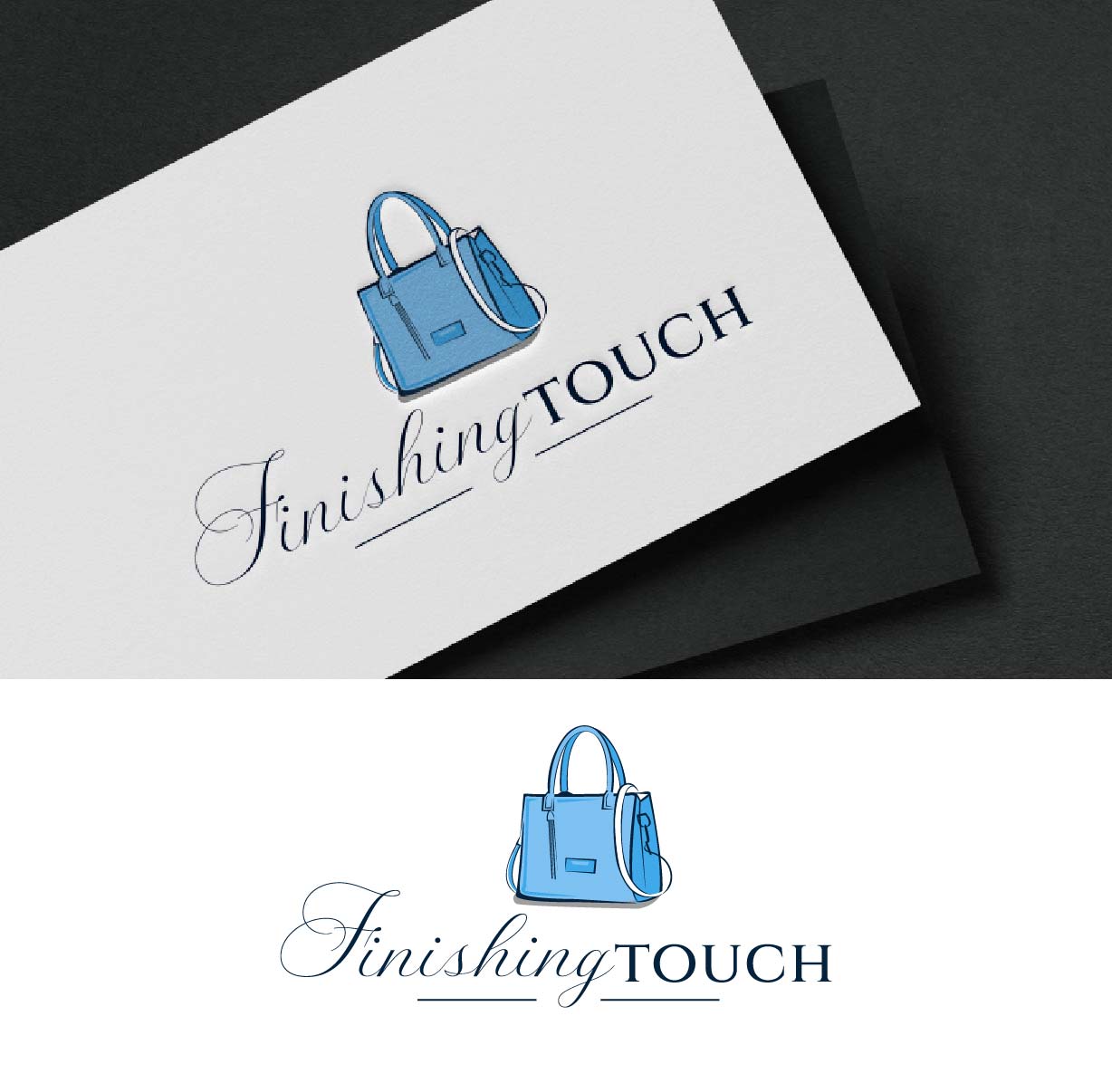 Logo Design by fly  design for Finishing Touch.VIP | Design #33155323