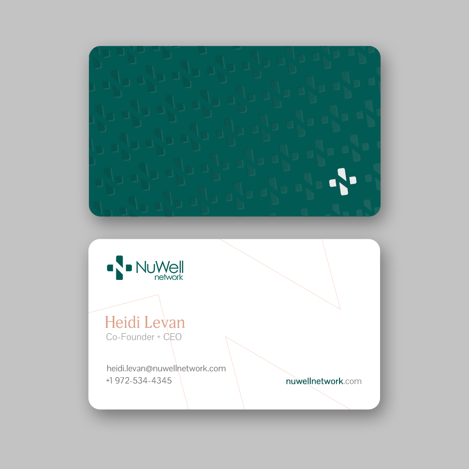 Business Card Design by Andrés Sebastián for NuWell Network  | Design #33117948