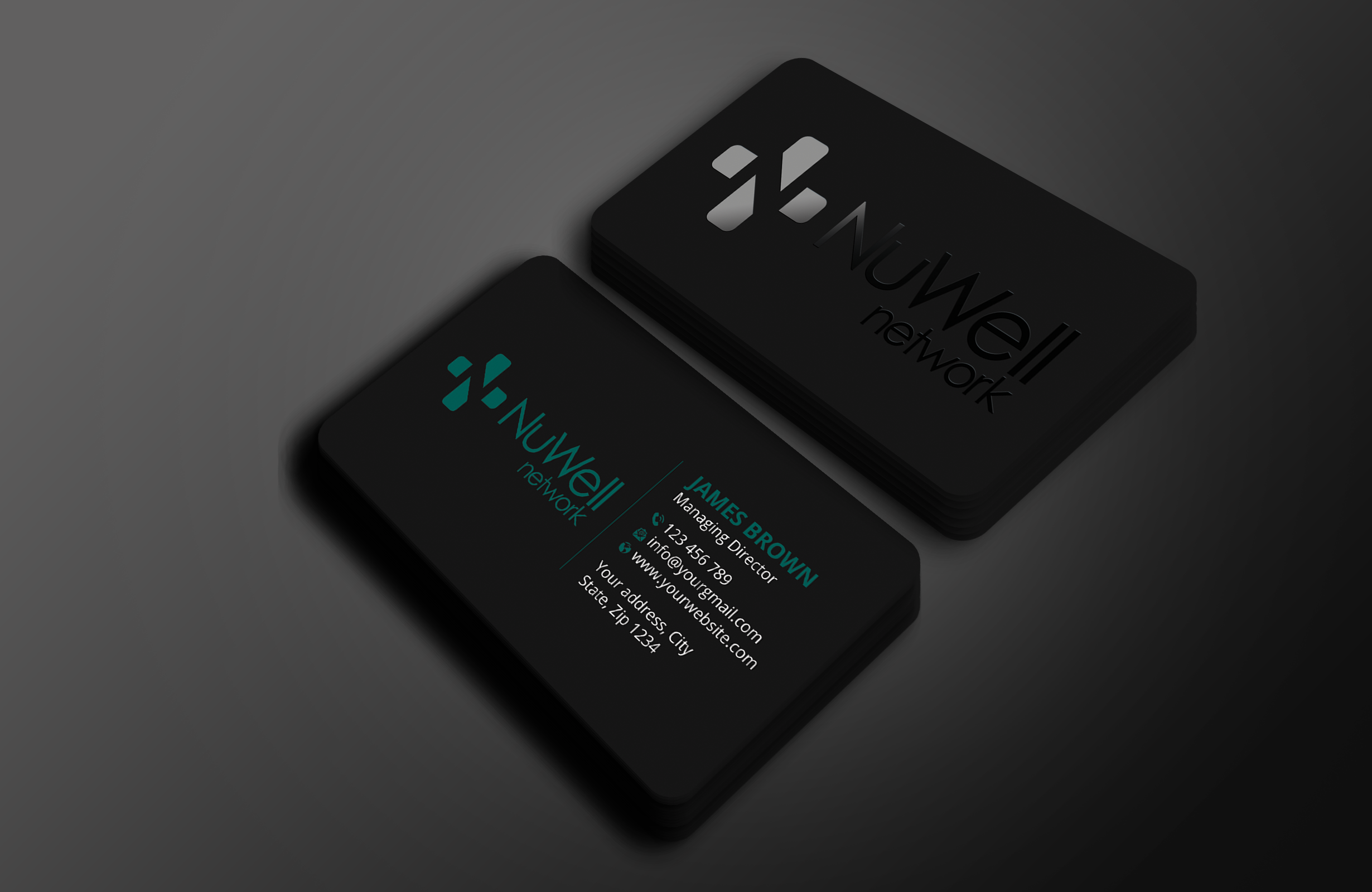 Business Card Design by Expert Bappy for NuWell Network  | Design #33118551