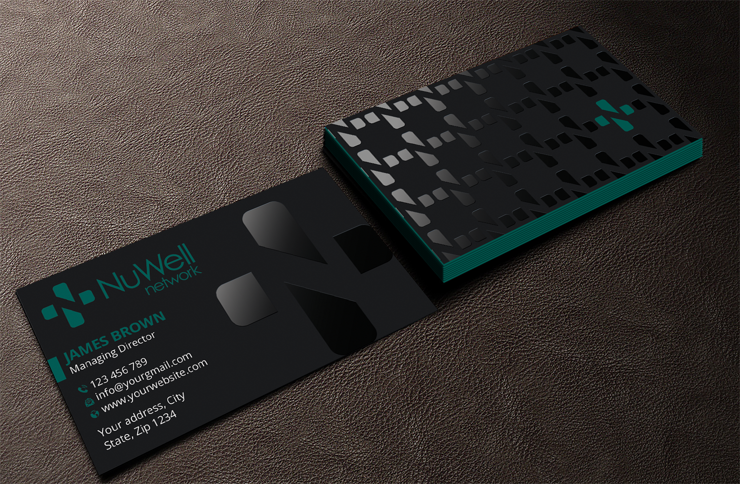 Visitenkarten-Design von Expert Bappy für NuWell Network  | Design #33132873