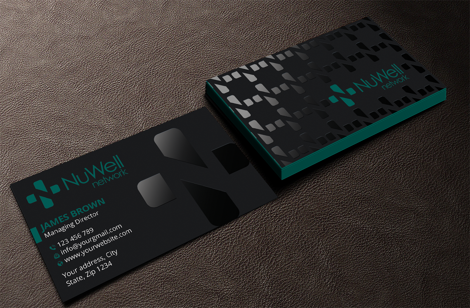 Visitenkarten-Design von Expert Bappy für NuWell Network  | Design #33132878