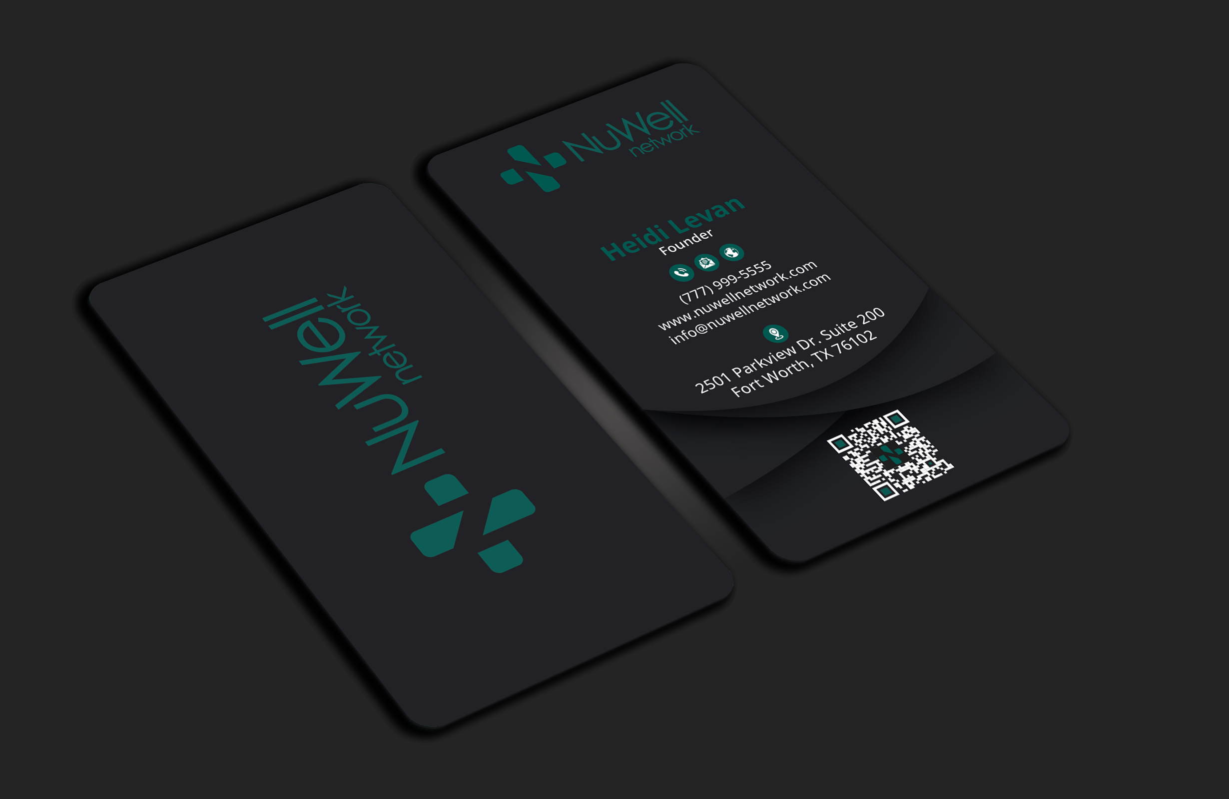 Visitenkarten-Design von DesignerShahadat für NuWell Network  | Design #33122176