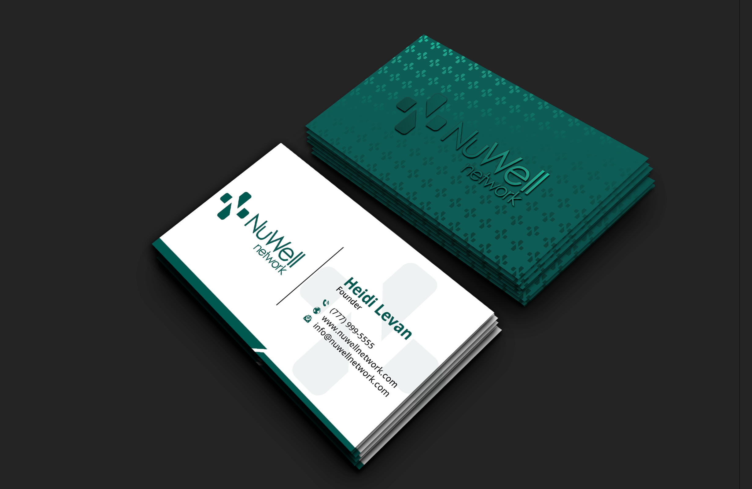 Visitenkarten-Design von DesignerShahadat für NuWell Network  | Design #33145224