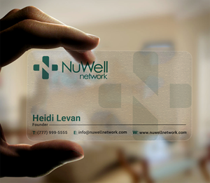 Business Card Design by DesignerShahadat for NuWell Network  | Design: #33146438