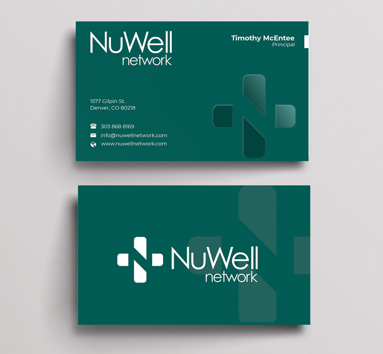 Business Card Design by Innovative Graphix for NuWell Network  | Design #33120224