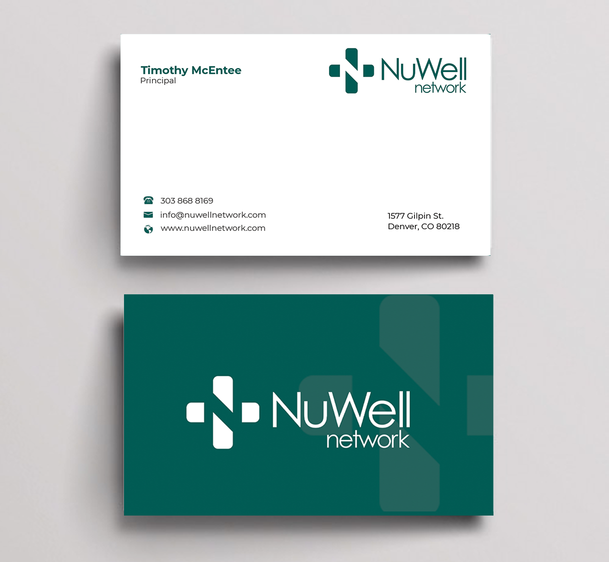 Diseño de Tarjeta de Presentación por Innovative Graphix para NuWell Network  | Diseño #33120250