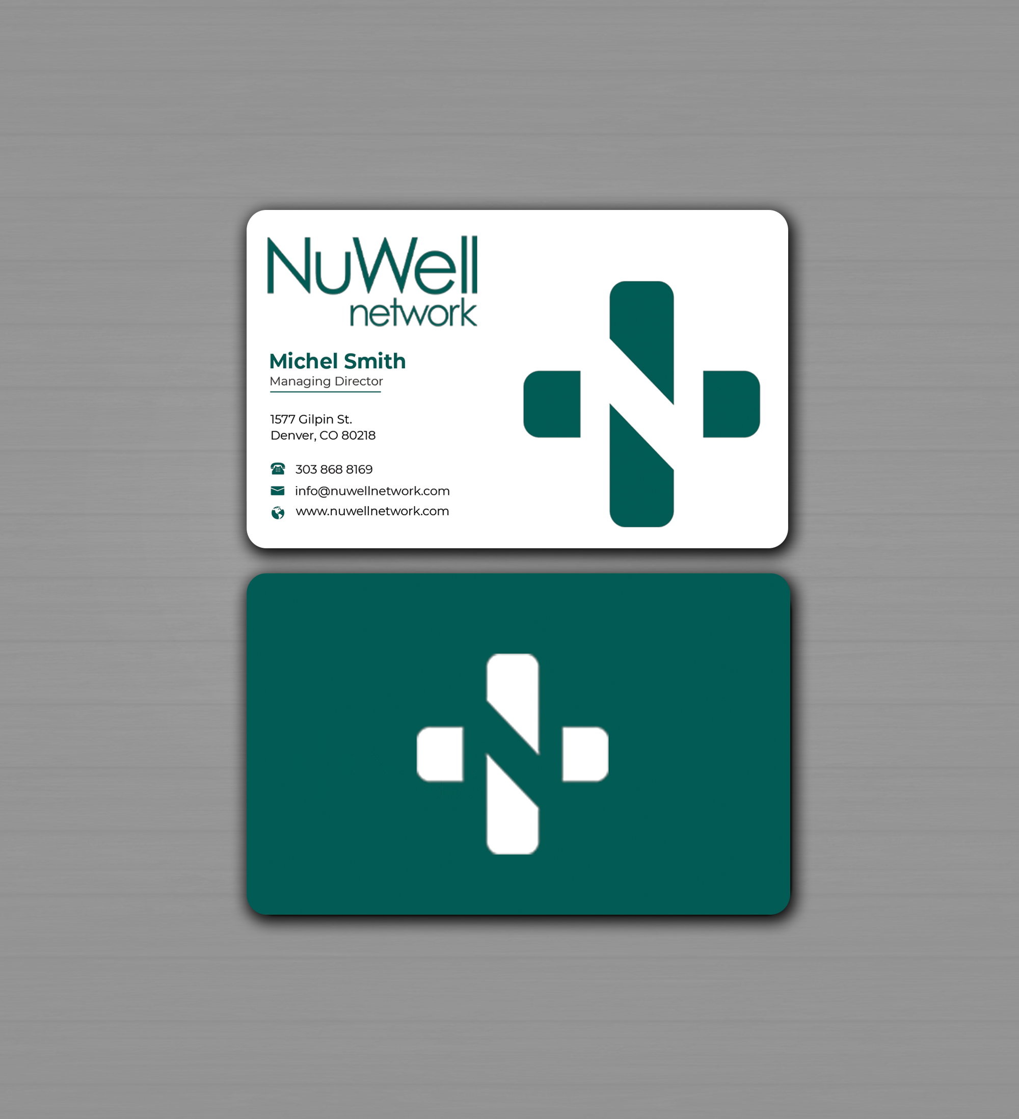 Design de Carte de Visite par Innovative Graphix pour NuWell Network  | Design #33145469