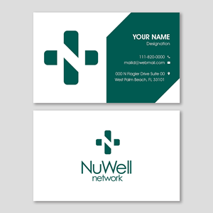 Business Card Design by YourLogoMaster for NuWell Network  | Design: #33129807