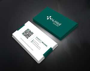 Business Card Design by artbitin for NuWell Network  | Design: #33120345
