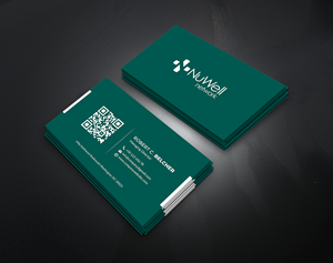 Business Card Design by artbitin for NuWell Network  | Design: #33120349