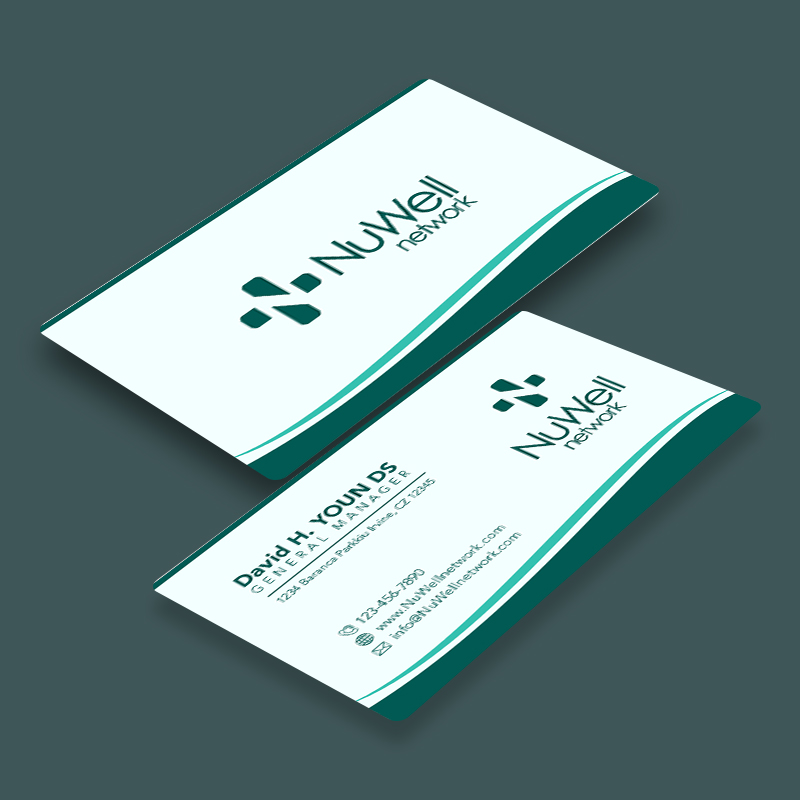 Design de Carte de Visite par LENTERA DESIGN 2 pour NuWell Network  | Design #33140494
