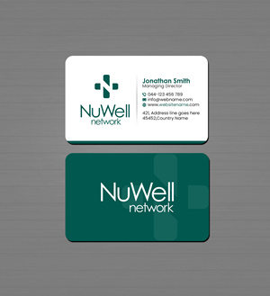 Business Card Design by Creations Box 2015 for NuWell Network  | Design: #33151489