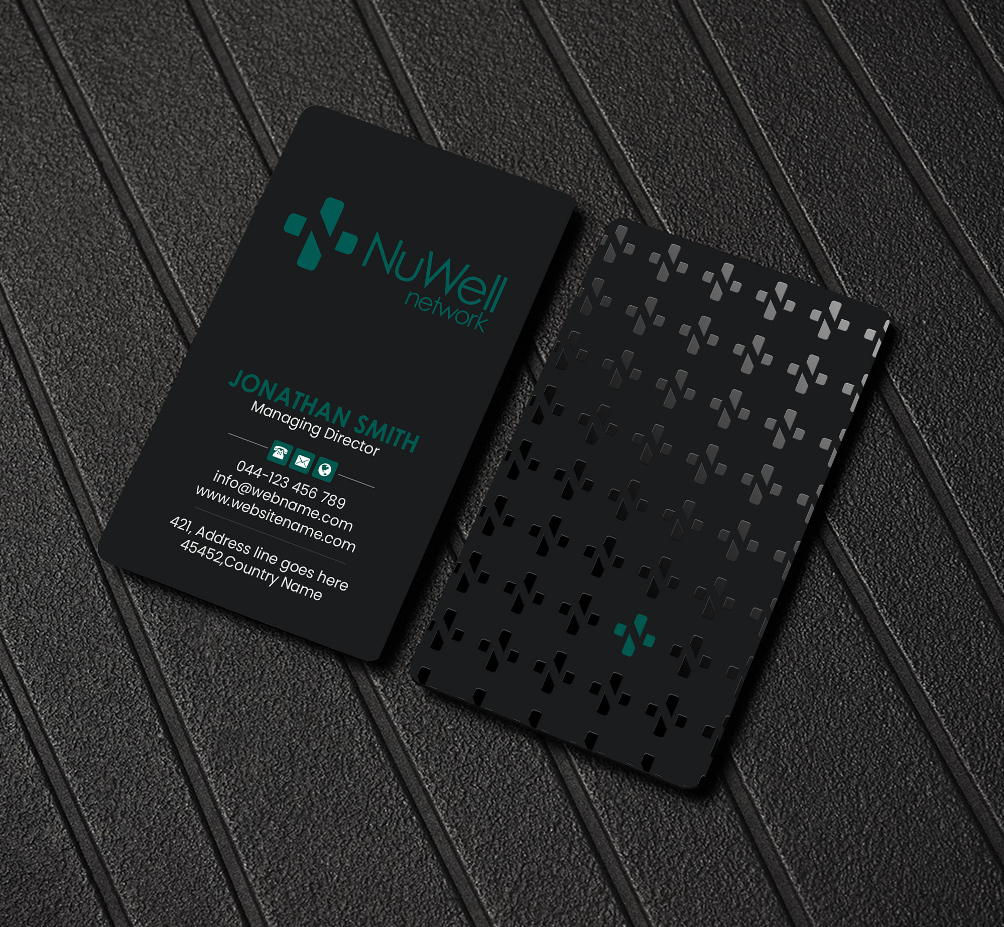 Diseño de Tarjeta de Presentación por Creations Box 2015 para NuWell Network  | Diseño #33151507