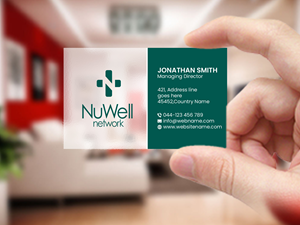 Business Card Design by Creations Box 2015 for NuWell Network  | Design: #33156475