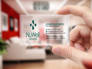 Business Card Design by Creations Box 2015 for NuWell Network  | Design: #33156476