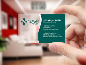 Business Card Design by Creations Box 2015 for NuWell Network  | Design: #33156481