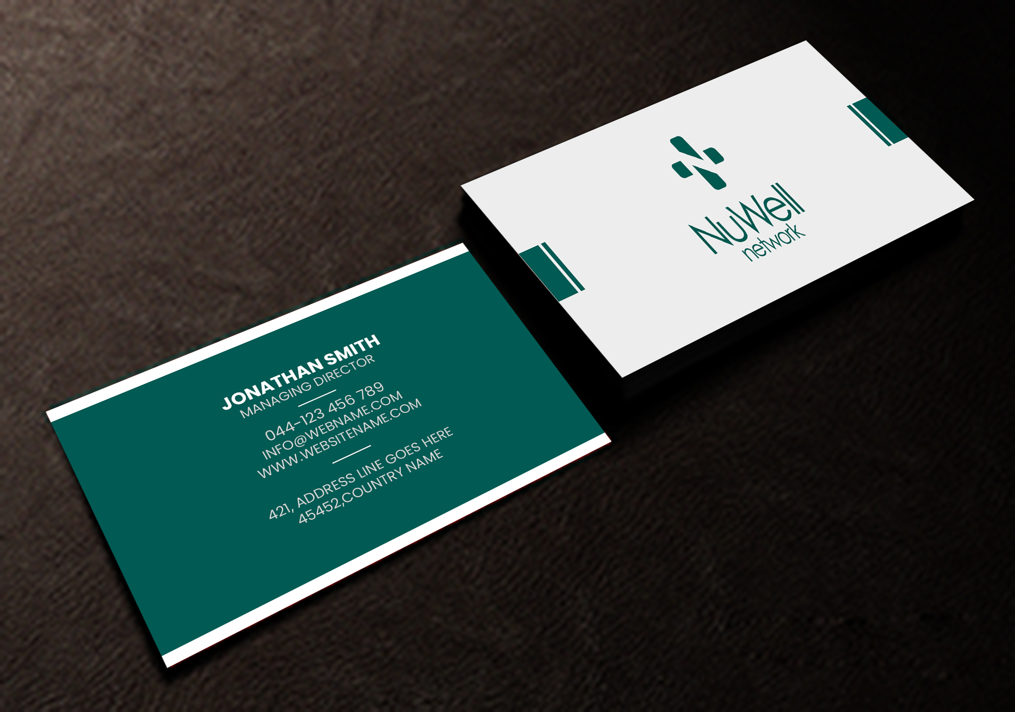 Business Card Design by Creations Box 2015 for NuWell Network  | Design #33156482