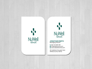 Business Card Design by Creations Box 2015 for NuWell Network  | Design: #33156483