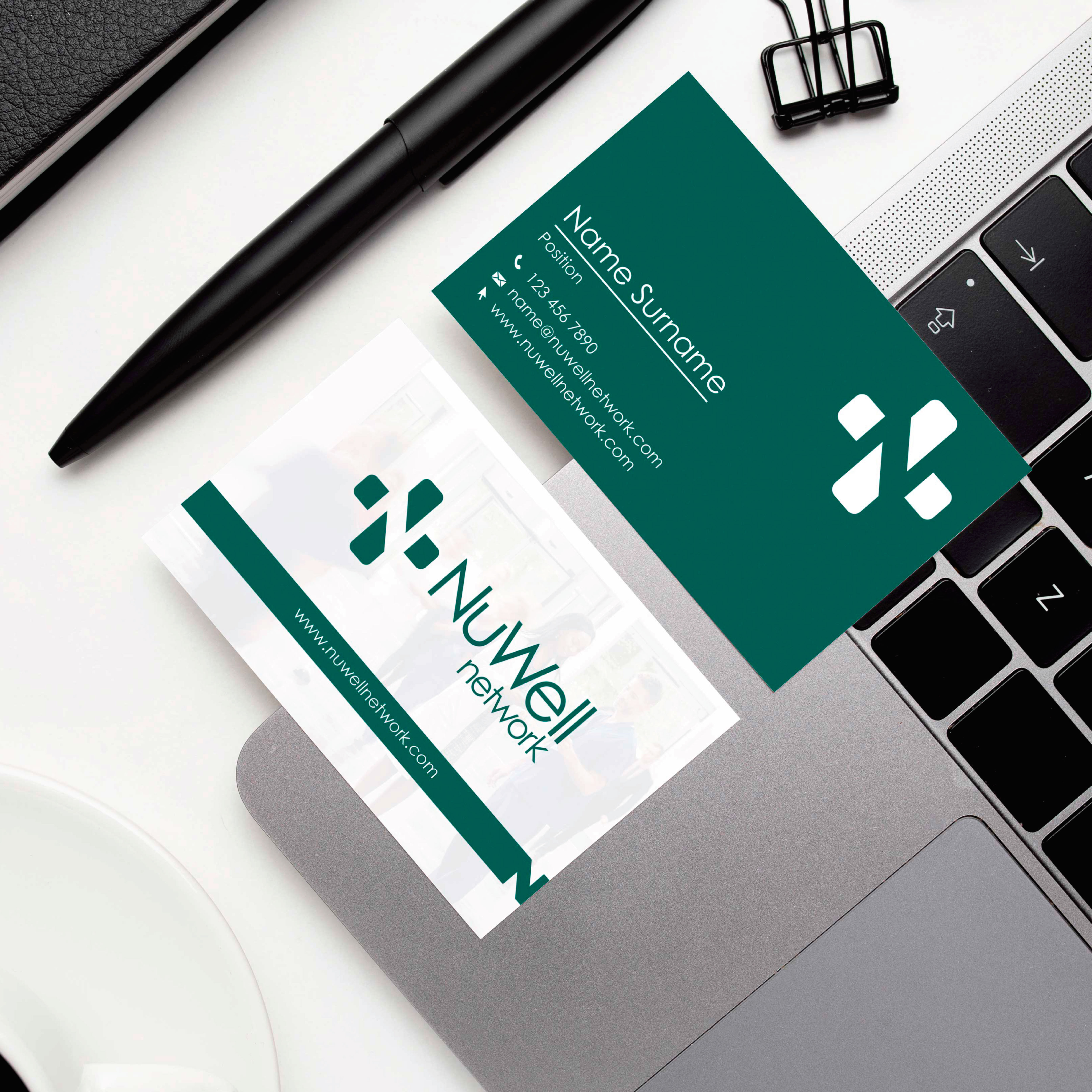 Business Card Design by wrdy for NuWell Network  | Design #33123648