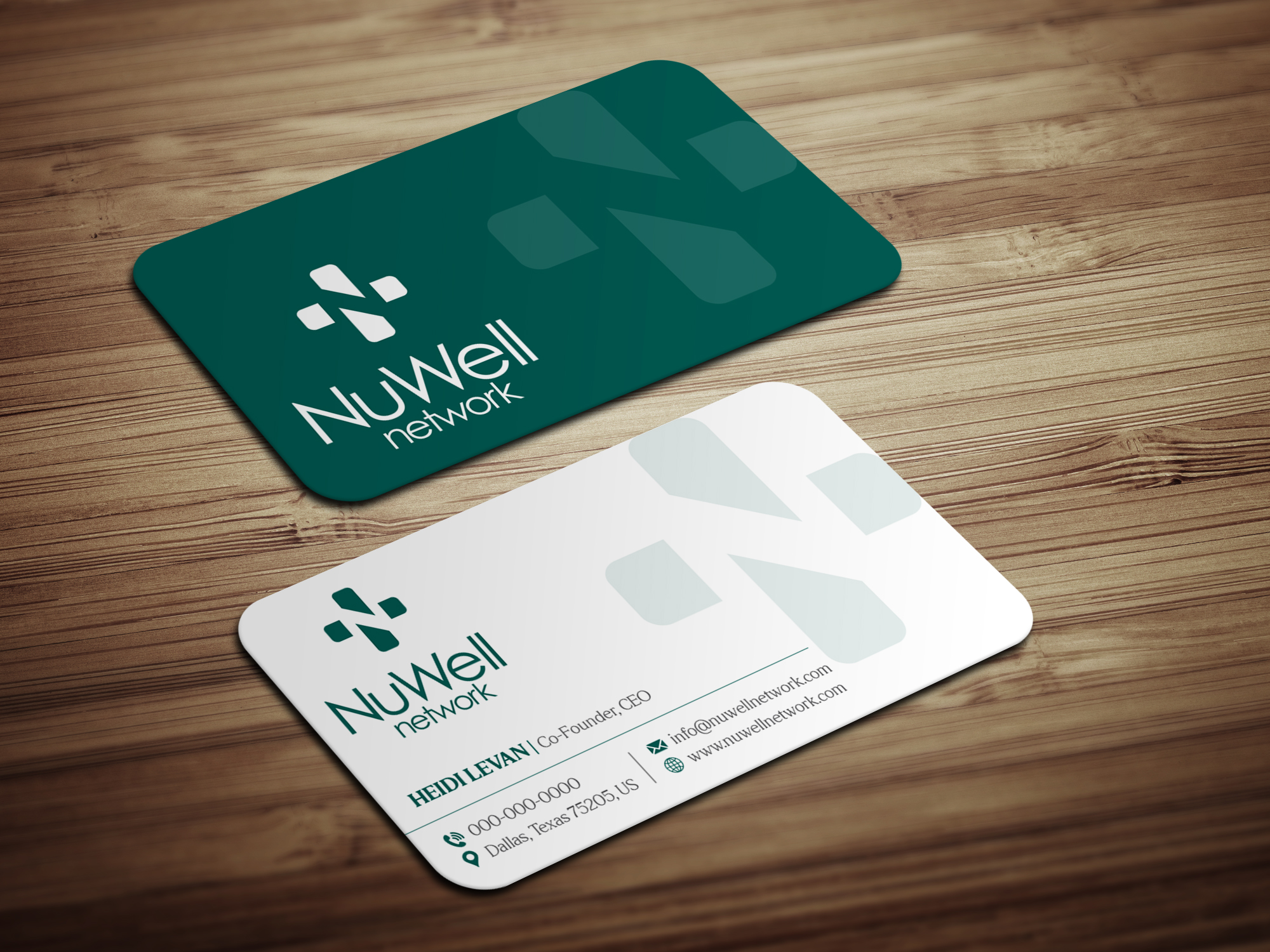 Business Card Design by Magic of Art for NuWell Network  | Design #33121061