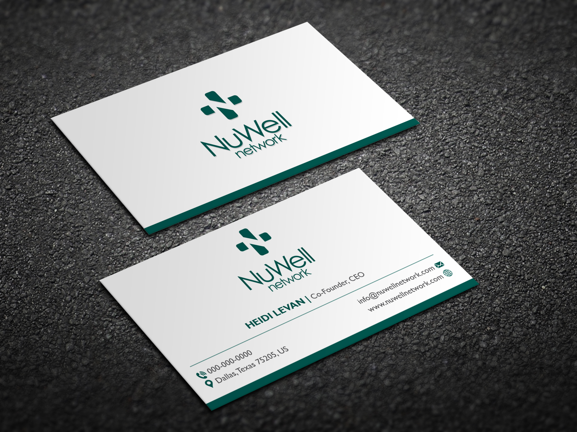 Visitenkarten-Design von Magic of Art für NuWell Network  | Design #33121062