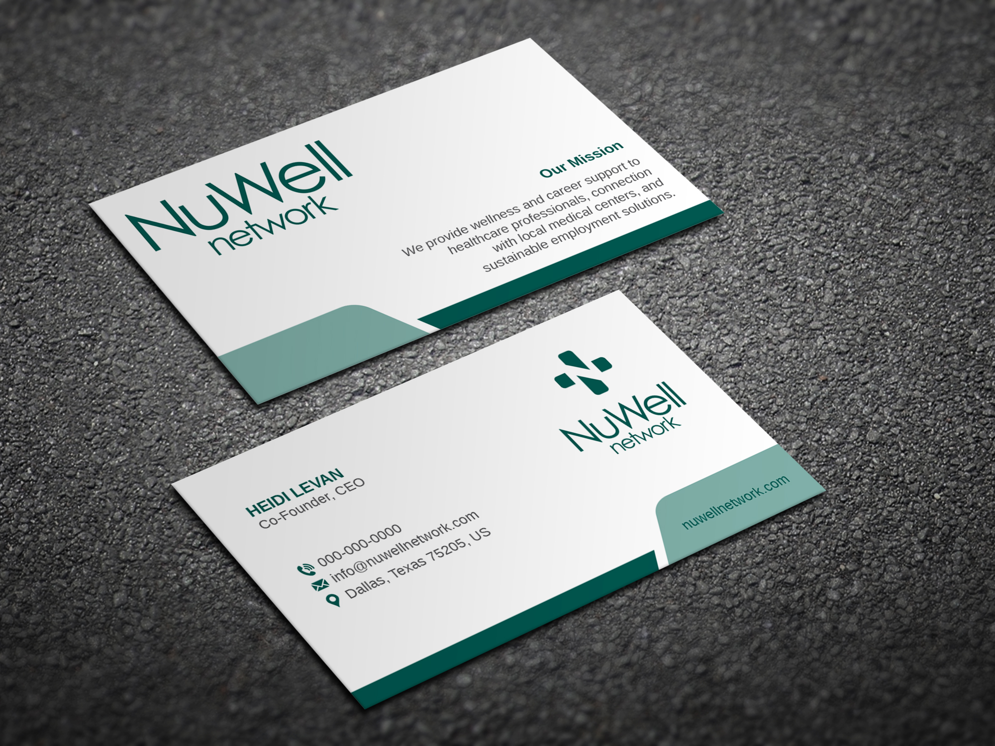 Visitenkarten-Design von Magic of Art für NuWell Network  | Design #33121068