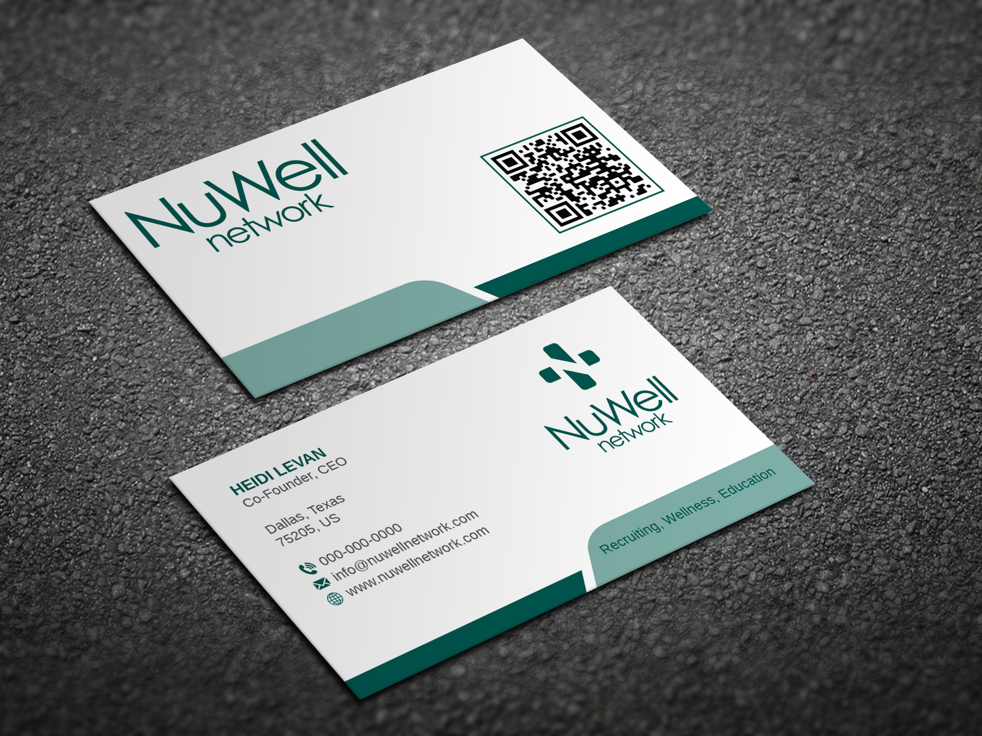 Visitenkarten-Design von Magic of Art für NuWell Network  | Design #33121293