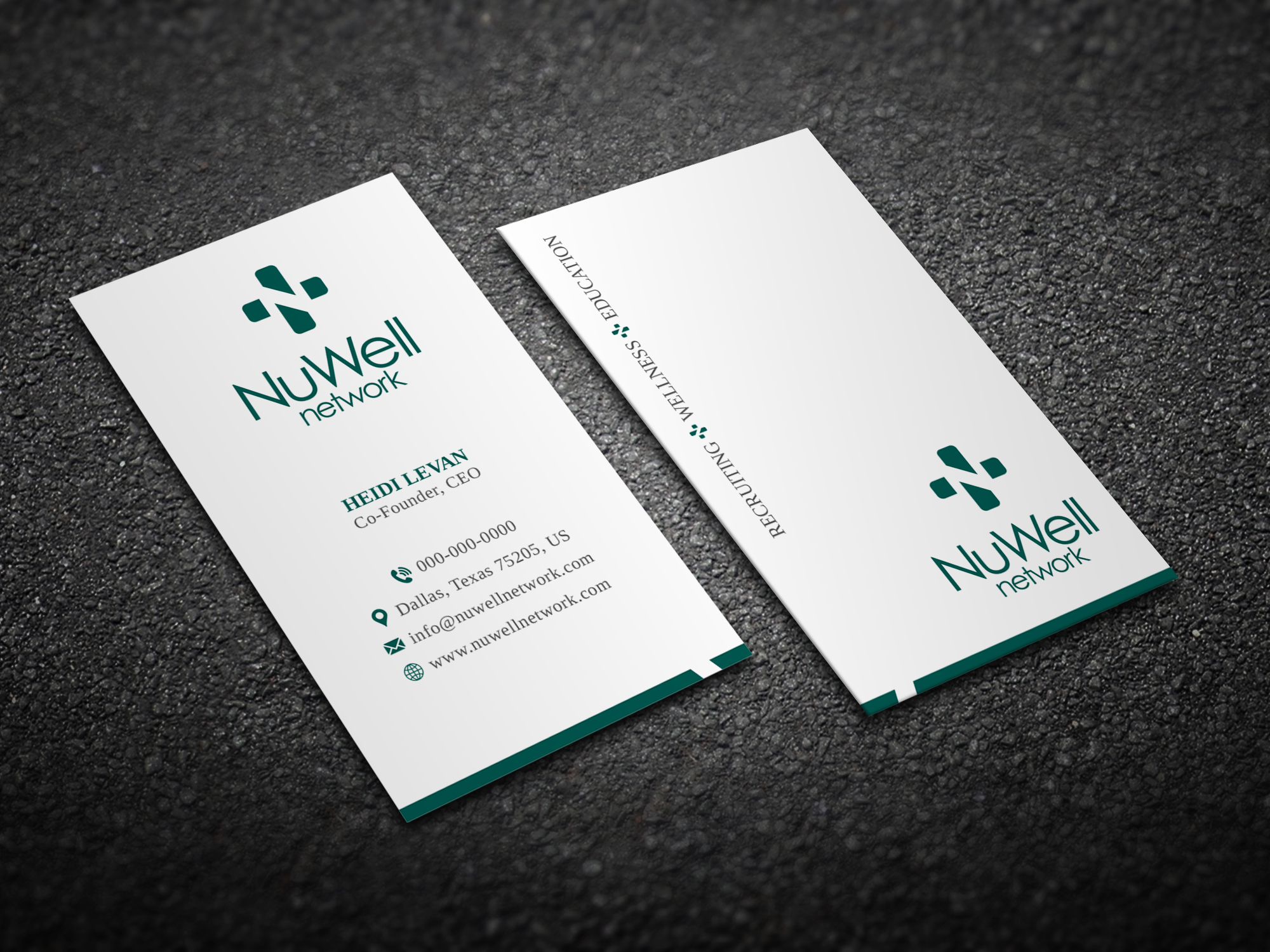 Visitenkarten-Design von Magic of Art für NuWell Network  | Design #33121296