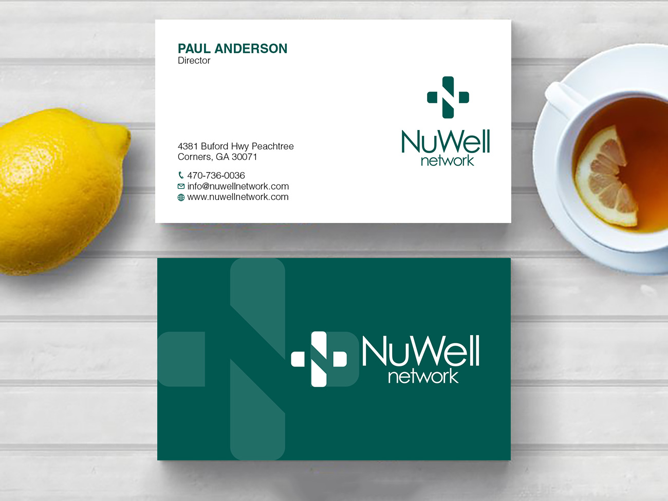 Visitenkarten-Design von Tripti Ranjan Gain für NuWell Network  | Design #33151091