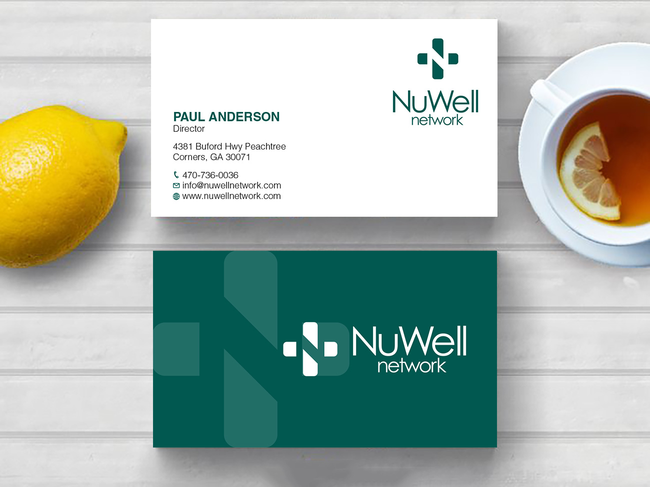Visitenkarten-Design von Tripti Ranjan Gain für NuWell Network  | Design #33151094