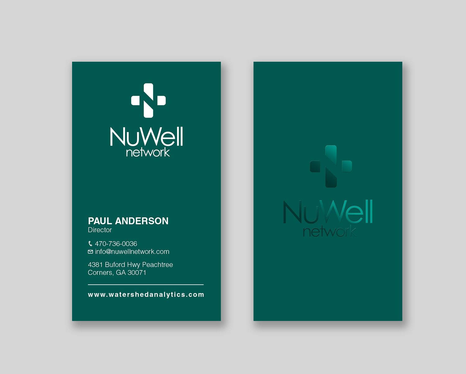 Visitenkarten-Design von Tripti Ranjan Gain für NuWell Network  | Design #33151115