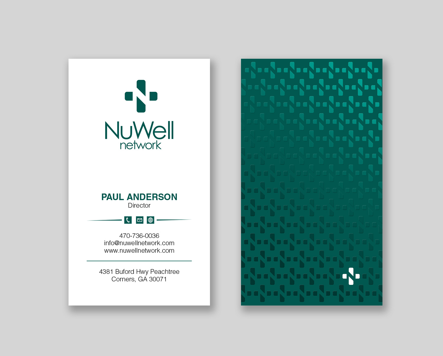 Visitenkarten-Design von Tripti Ranjan Gain für NuWell Network  | Design #33151116